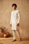 Outluk Wedding Vol 59 Silk Mens Kurta With Pajama 